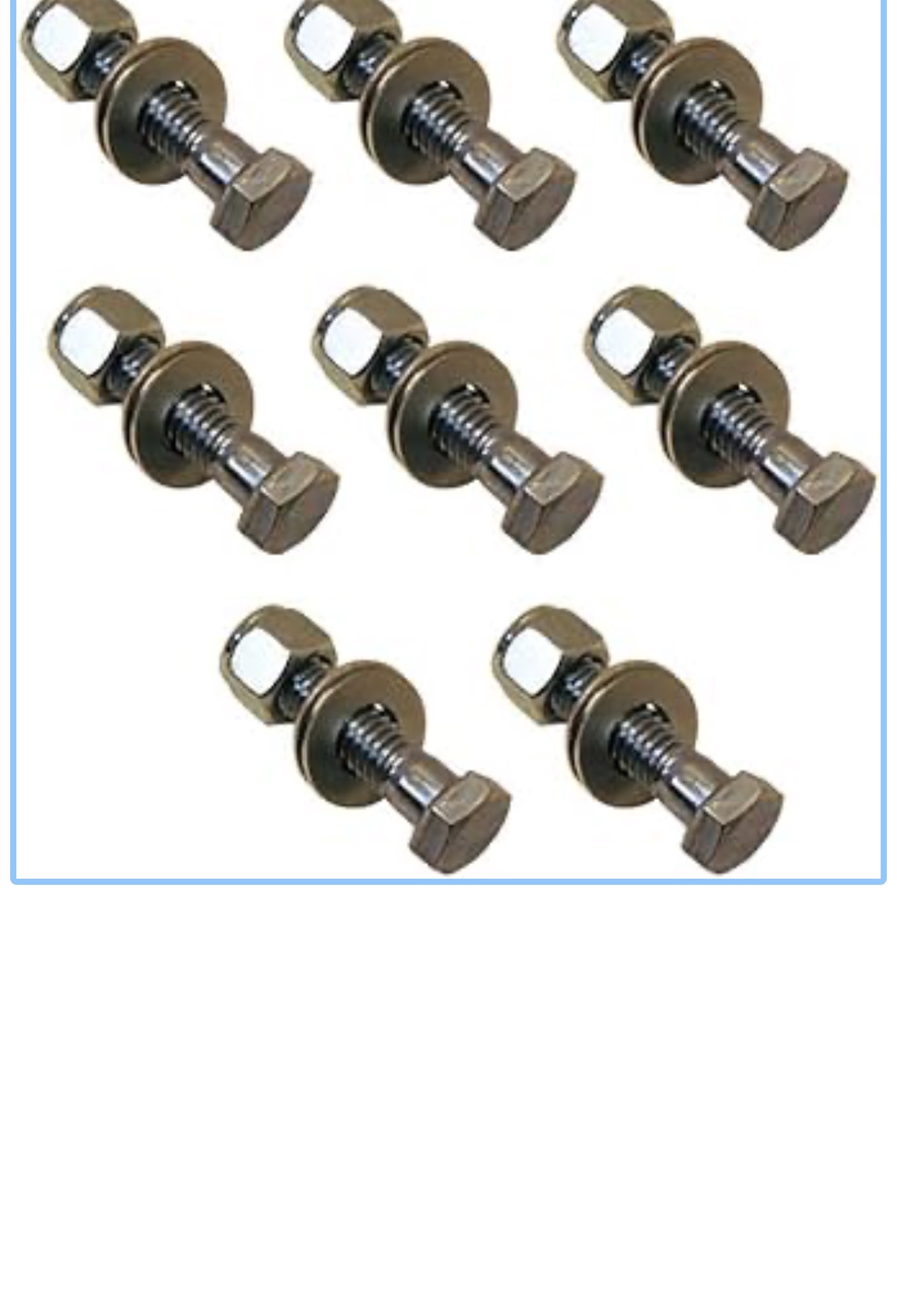 Stainless Steel Mounting Bolts