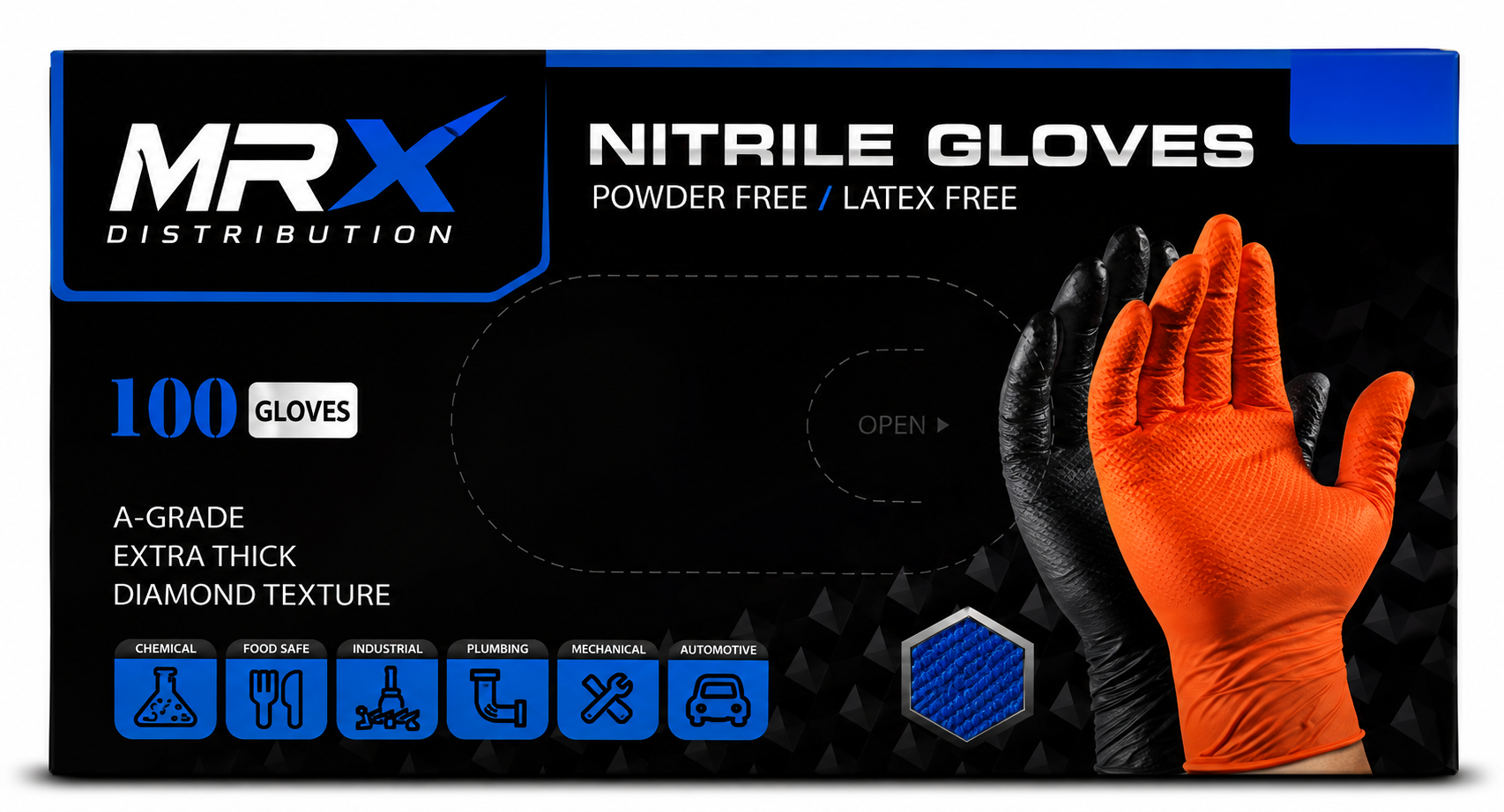 6 Mil Nitrile Gloves